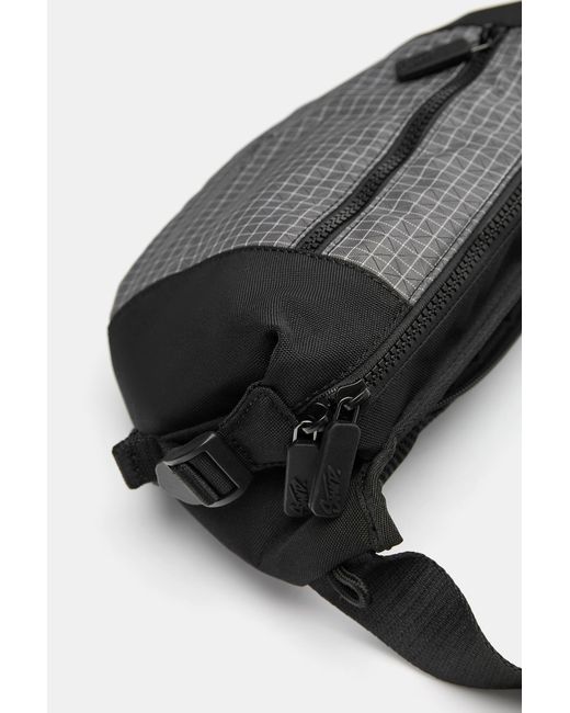 Pull&Bear Black Stwd Technical Belt Bag for men