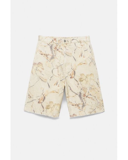 Pull&Bear Bermuda Met Print in het Multicolor voor heren