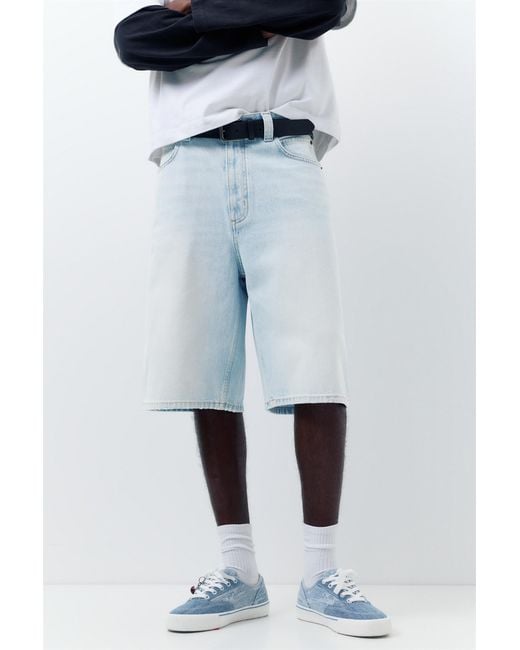 Bermuda di Pull&Bear in Blue da Uomo