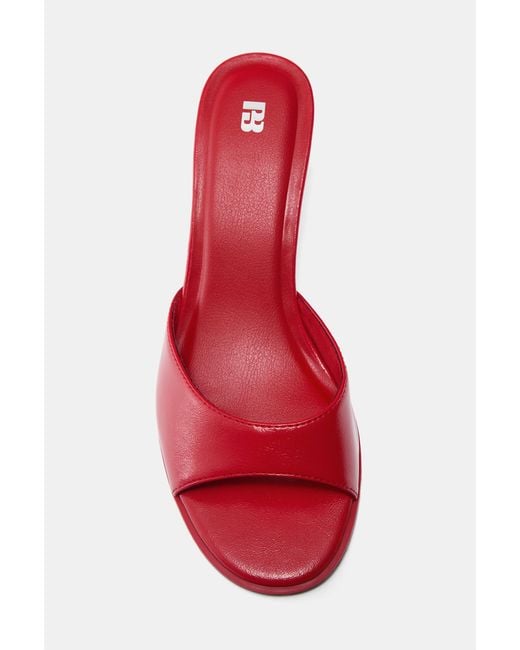 Pull&Bear Blue Absatz-Mules