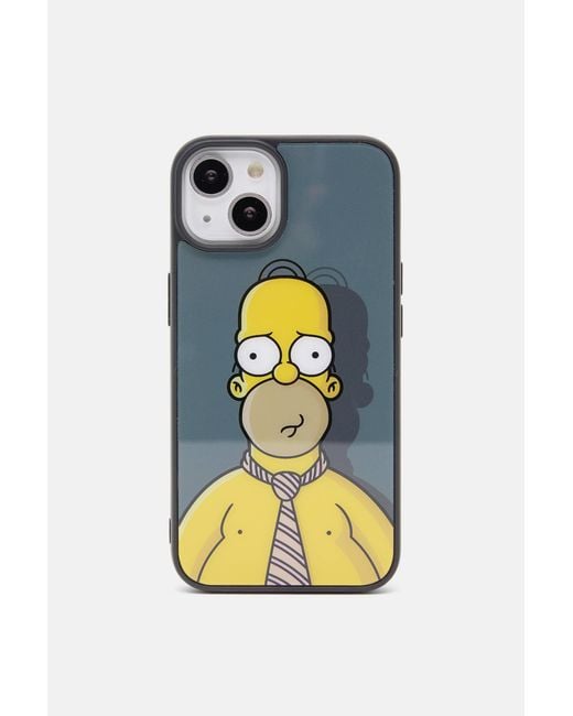 Pull&Bear Multicolor Homer Simpson Iphone Case for men