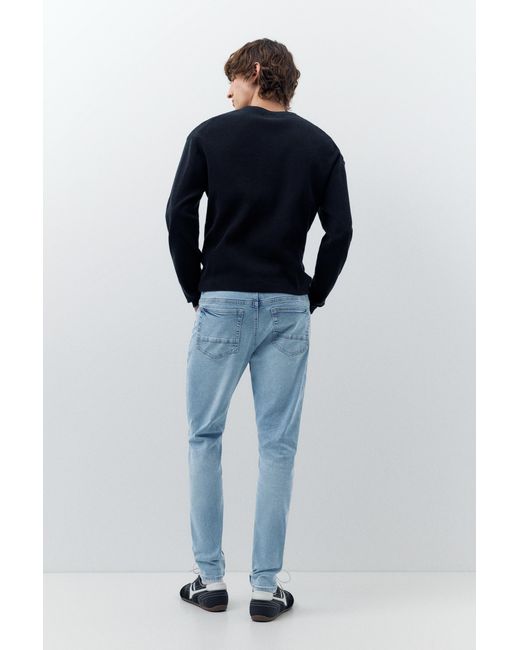 Pull&Bear Basic Skinny Jeans in het Blue voor heren