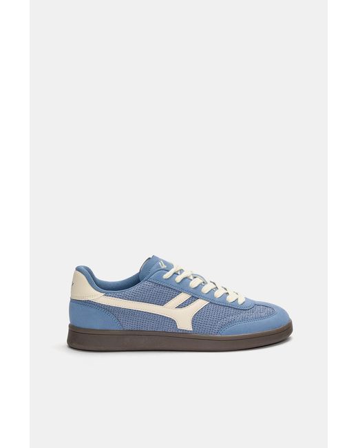 Pull&Bear Blue Retro Trainers