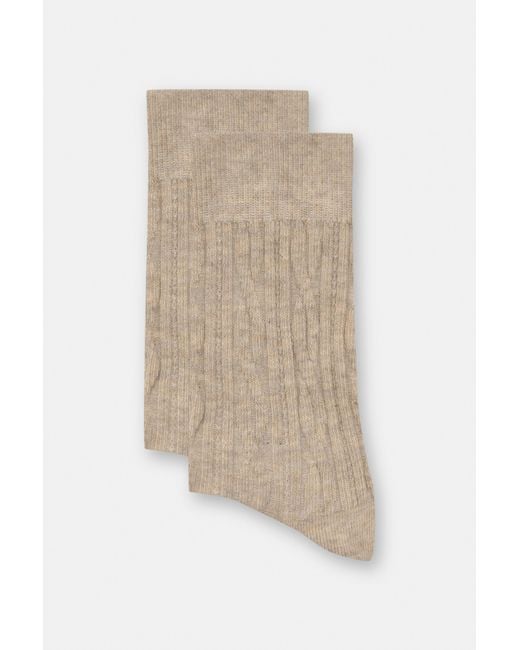 Pull&Bear Natural Cotton Socks