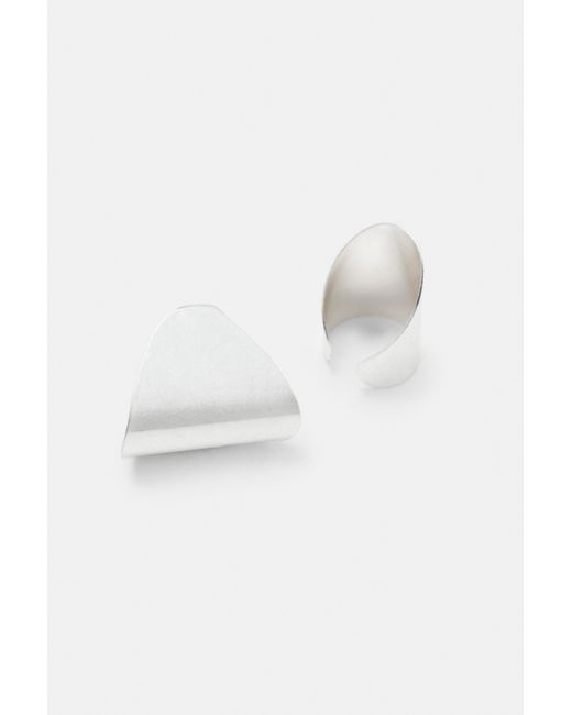 Lot 4 Bijoux D'Oreille Pull&Bear en coloris White