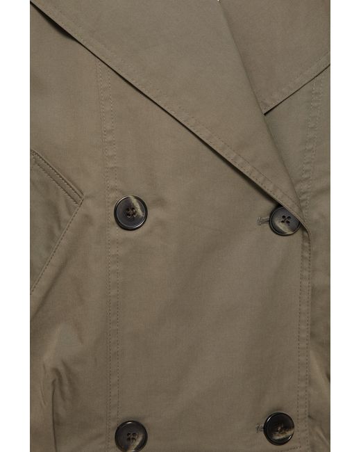 Pull&Bear Korte Ballon-Gabardine in het Green