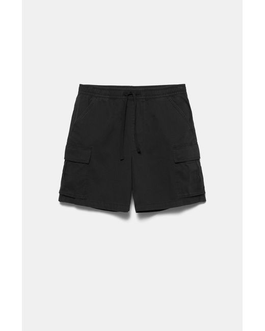 Pull&Bear Cargobermuda in het Black voor heren