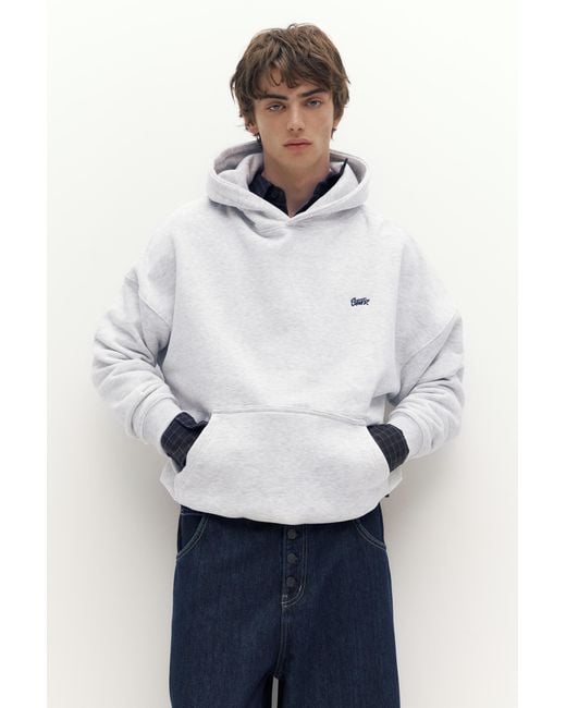 Pull&Bear Stwd Hoodie in het White voor heren