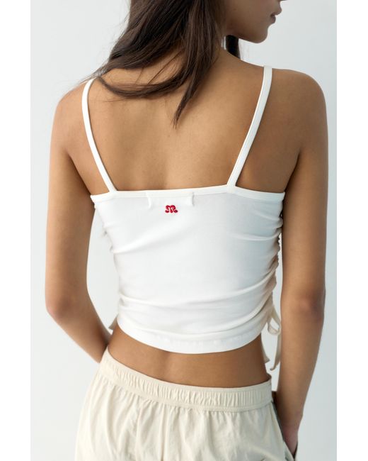 Pull&Bear Multicolor Strappy Top With Side Gathering