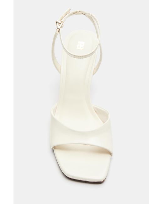 Pull&Bear Natural Heeled Sandals