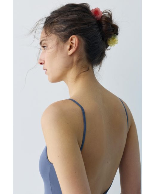 Pull&Bear Pack Van 6 Hibiscus Haarclips in het Multicolor