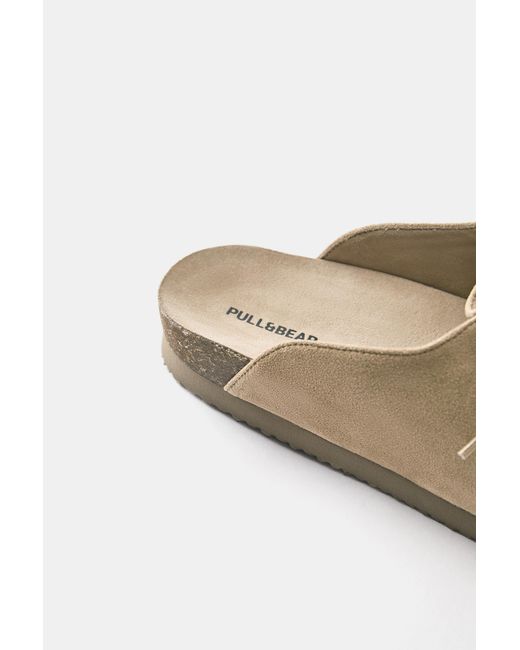 Sabots À Lacets Pull&Bear pour homme en coloris Natural