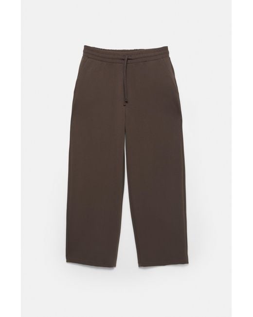 Pull&Bear Multicolor Balloon Interlock Tracksuit Trousers for men