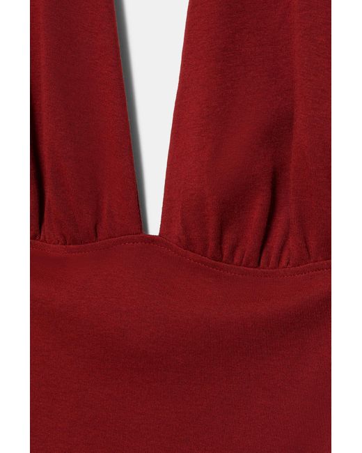 Pull&Bear Haltertop in het White