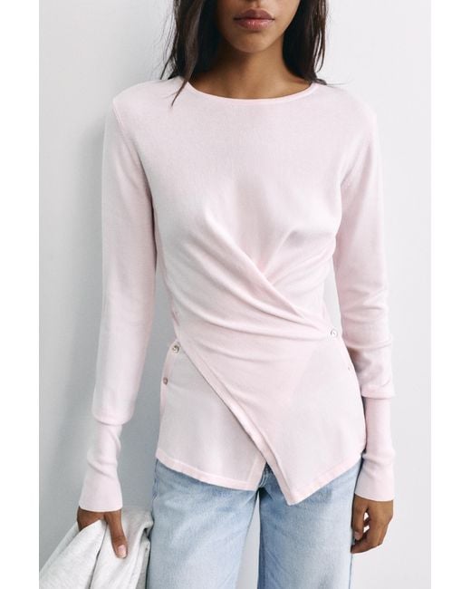 Pull&Bear Pink Pullover