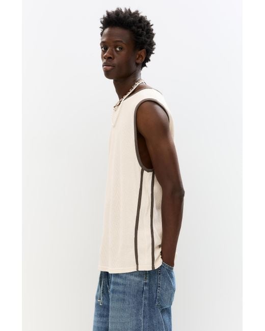 Pull&Bear Ärmelloses Shirt in Blue für Herren