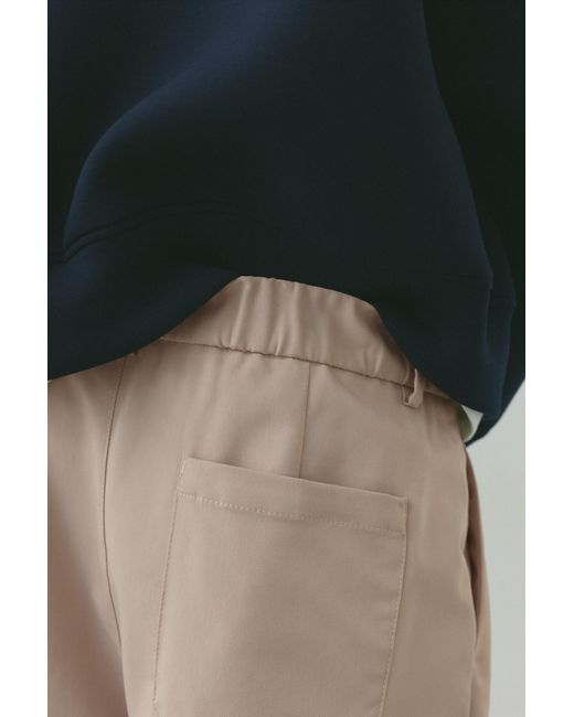 Pantalon Tailoring Wide Leg Pull&Bear pour homme en coloris Black