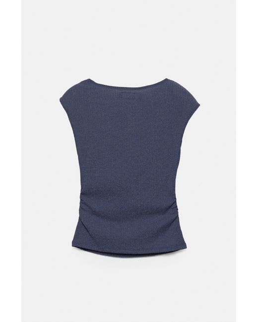 Top di Pull&Bear in Blue