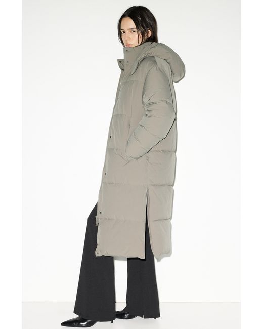 Pull&Bear Multicolor Water-Repellent Quilted Coat
