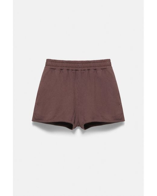 Pull&Bear Stwd Sportshort in het White