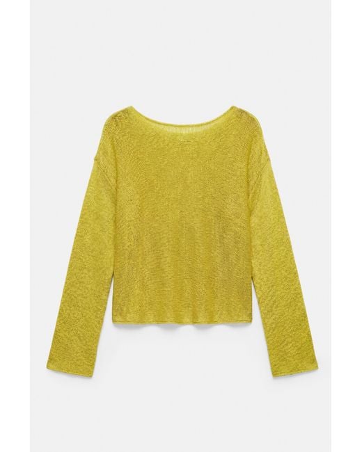 Pull&Bear Yellow Rustic Jumper
