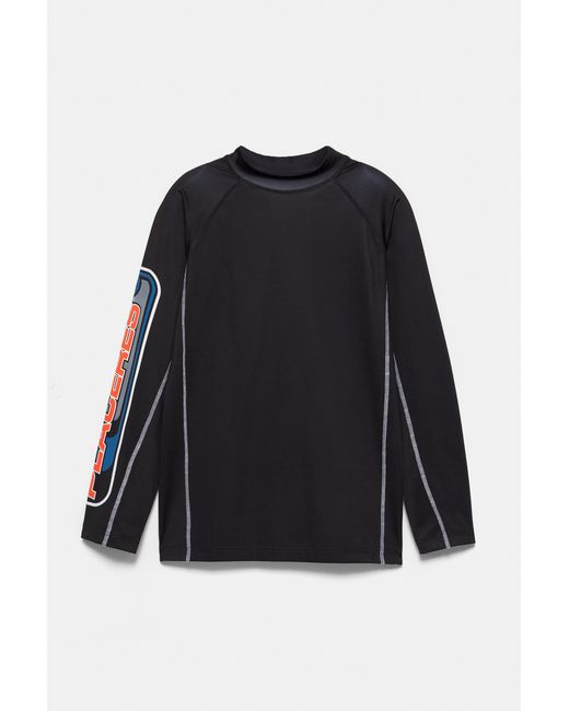 Pull&Bear Black Pleasures X Stwd High Neck T-Shirt for men