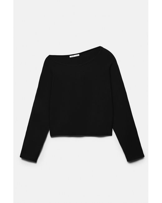 Pull&Bear Black Asymmetric Jumper