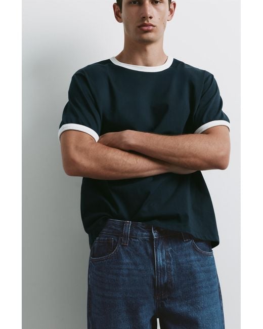 Pull&Bear Standard Fit Jeans in het Blue voor heren