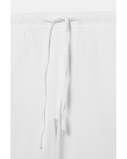 Pull&Bear Jogger Jeans Met Lage Taille in het White