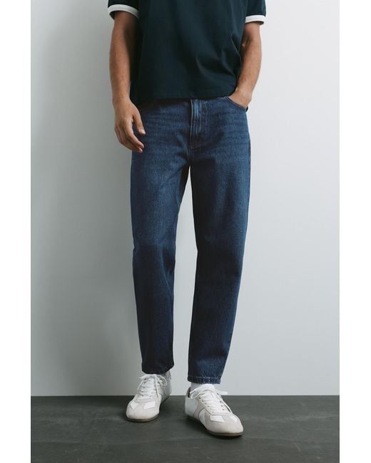 Pull&Bear Standard Fit Jeans in het Blue voor heren