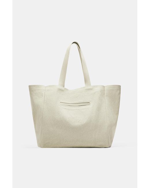 Borsa Shopper di Pull&Bear in Blue da Uomo