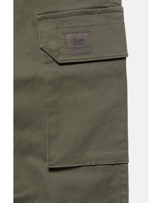 Pull&Bear Cargo Joggingbroek in het Black voor heren