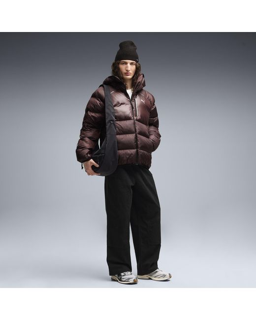 PUMA Black Tech Primaloftâ Heat Insulation Puffer Jacket for men