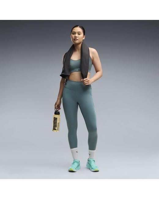 PUMA Green X Hyrox Pwrmode Sports Bra