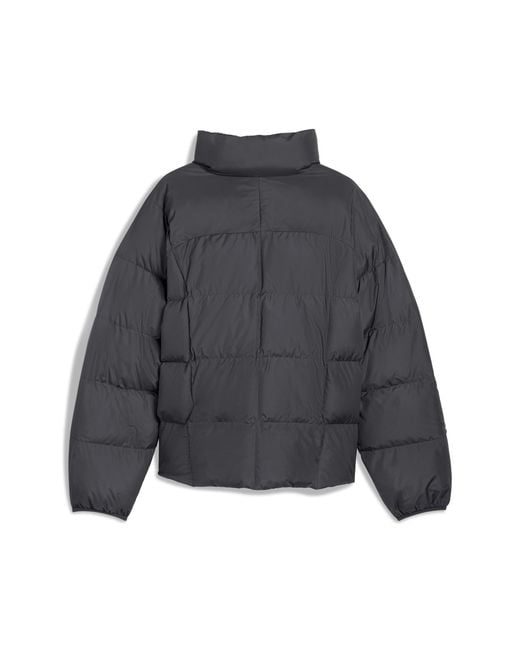 PUMA Gray Wardrobe Essentials Puffer Jacket Dusky for men