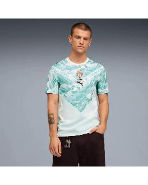 PUMA Blue Portugal Away Jersey for men