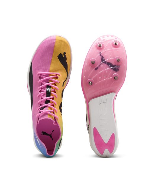 PUMA Purple Long Distance Nitro Elite 3 Spikes for men