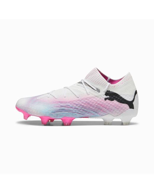 PUMA Mens Future 7 Ultimate Firm Groundartificial Ground Soccer Cleats White White 9.5 for Men Lyst UK