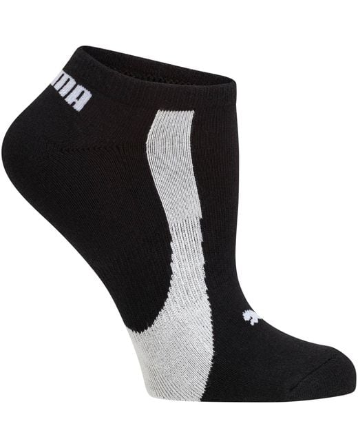 PUMA Black No Show Socks [3 Pairs]