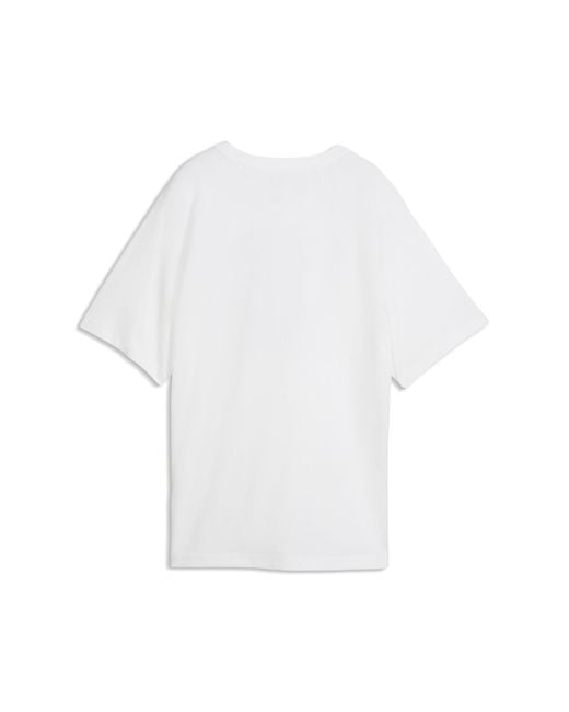 PUMA White Graphics Relaxed Animal T-Shirt