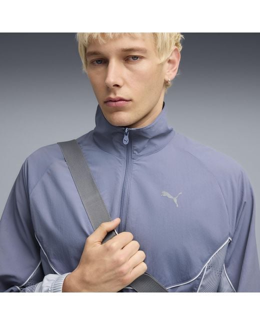PUMA Tech-X Trainingsjack Voor Maat in het Blue voor heren