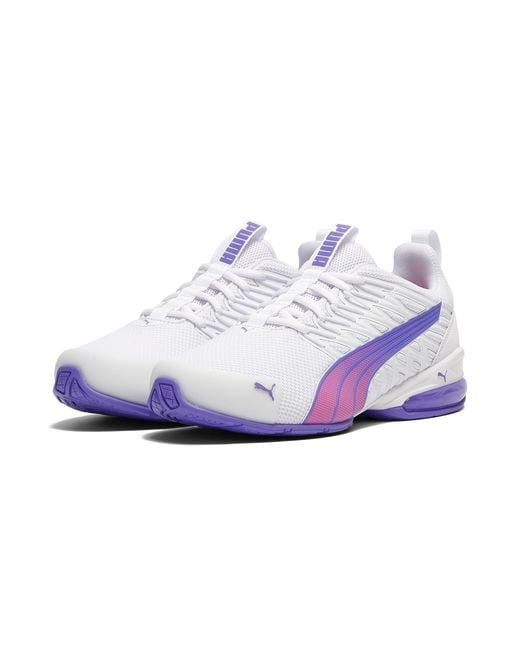 PUMA Purple Voltaic Evo Formstrip Fade Sneakers