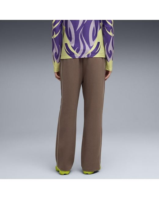 PUMA Brown T7 Track Pants for men