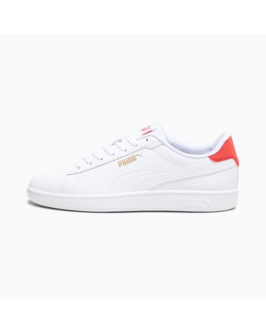 PUMA Smash 3.0 L Sneakers Schuhe in Weiß | Lyst CH