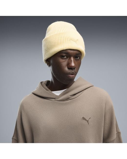 PUMA Natural Wardrobe Essentials Grobstrick-Beanie, Accessoires
