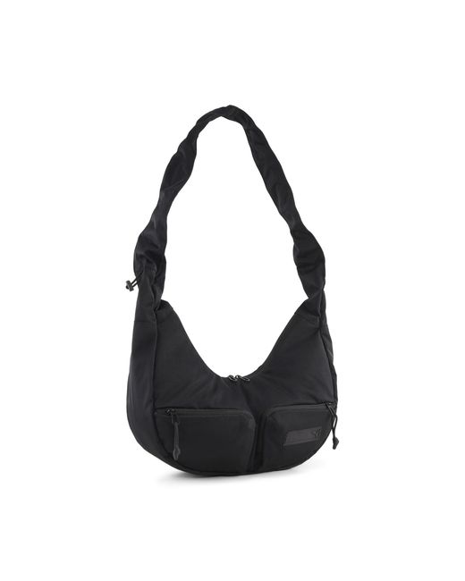 PUMA Black Bl Medium 15L Hobo Bag