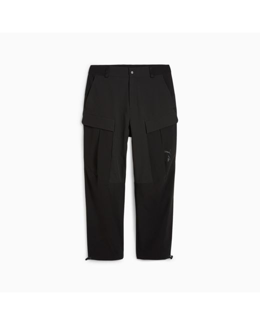 PUMA Black Seasons Cargo Pants for men