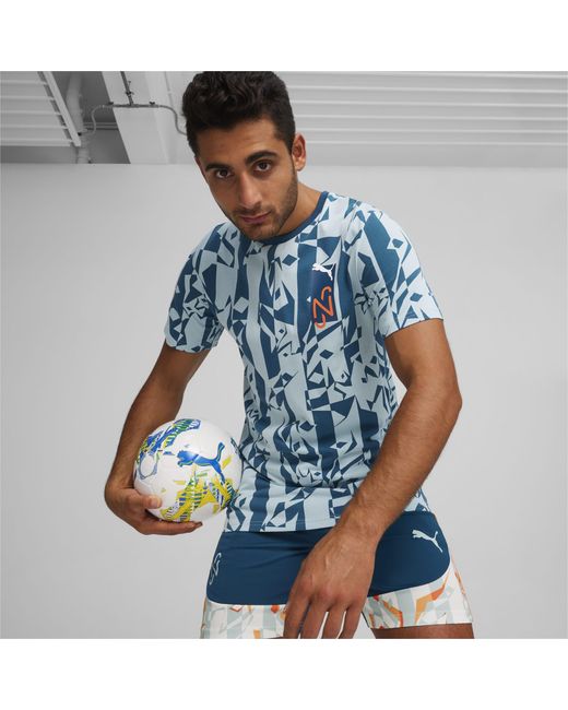 PUMA X Neymar Jr Creativity T-shirt in het Blue voor heren