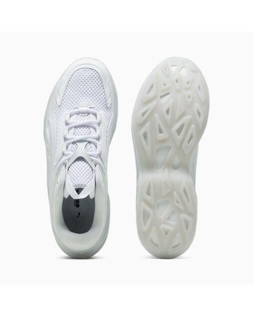 PUMA White Exotek Base Sneakers