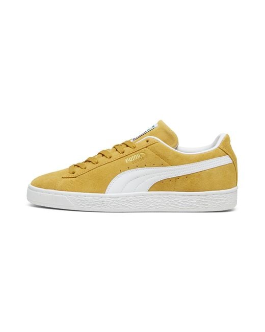 PUMA Yellow Suede Classic Sneakers
